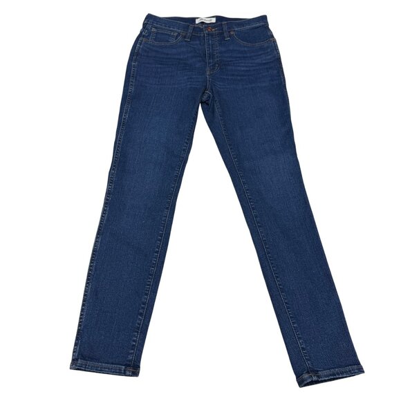 Madewell Denim - NEW Madewell 10" High-Rise Skinny Jean Womens Blue Denim Pants, Size 28 NWOT